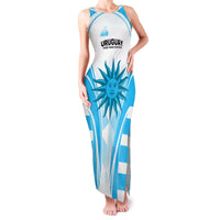 Uruguay Rugby Family Matching Tank Maxi Dress and Hawaiian Shirt World Cup 2023 Go Los Teros - Wonder Print Shop