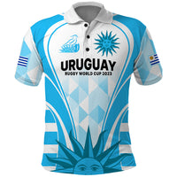 Uruguay Rugby Polo Shirt World Cup 2023 Go Los Teros - Wonder Print Shop