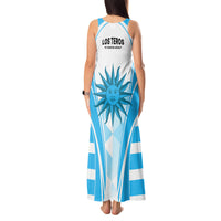 Uruguay Rugby Tank Maxi Dress World Cup 2023 Go Los Teros - Wonder Print Shop