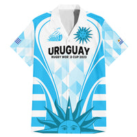 Custom Uruguay Rugby Family Matching Mermaid Dress and Hawaiian Shirt World Cup 2023 Go Los Teros LT9 - Wonder Print Shop