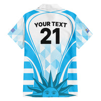 Custom Uruguay Rugby Family Matching Tank Maxi Dress and Hawaiian Shirt World Cup 2023 Go Los Teros - Wonder Print Shop
