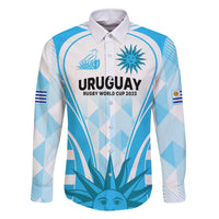 Custom Uruguay Rugby Family Matching Tank Maxi Dress and Hawaiian Shirt World Cup 2023 Go Los Teros - Wonder Print Shop