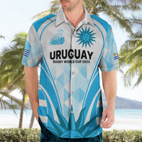 Custom Uruguay Rugby Hawaiian Shirt World Cup 2023 Go Los Teros - Wonder Print Shop