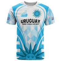 Custom Uruguay Rugby T Shirt World Cup 2023 Go Los Teros - Wonder Print Shop