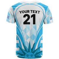 Custom Uruguay Rugby T Shirt World Cup 2023 Go Los Teros - Wonder Print Shop