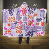 hawaii-tapa-tribal-hooded-blanket-with-hawaiian-quilt-pattern-violet