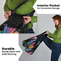 Rainbow Maple Leaf Grocery Bag Canada Pride Show Your Colors