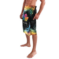 Rainbow Maple Leaf Lavalava Canada Pride Show Your Colors - Wonder Print Shop