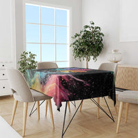 Rainbow Maple Leaf Tablecloth Canada Pride Show Your Colors - Wonder Print Shop