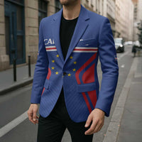 Custom Cape Verde Football Spirit Blazer Est 1979 - Wonder Print Shop