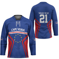 Custom Cape Verde Football Spirit Hockey Jersey Est 1979 - Wonder Print Shop