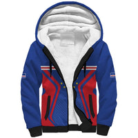 Custom Cape Verde Football Spirit Sherpa Hoodie Est 1979 - Wonder Print Shop