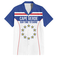 Custom Cape Verde Pride Hawaiian Shirt Blue Sharks Rising - Wonder Print Shop