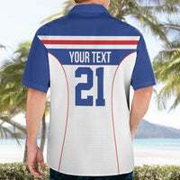 Custom Cape Verde Pride Hawaiian Shirt Blue Sharks Rising - Wonder Print Shop