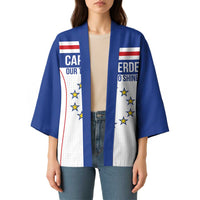 Custom Cape Verde Pride Kimono Blue Sharks Rising - Wonder Print Shop