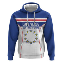 Custom Cape Verde Pride Zip Hoodie Blue Sharks Rising - Wonder Print Shop