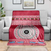 personalised-fiji-marau-na-kerisimasi-blanket-merry-christmas-tapa-pattern-red-style