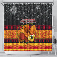 png-hamamas-krismas-shower-curtain-papua-new-guinea-bird-of-paradise-merry-christmas-black-style