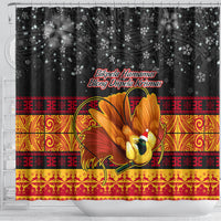 png-hamamas-krismas-shower-curtain-papua-new-guinea-bird-of-paradise-merry-christmas-black-style