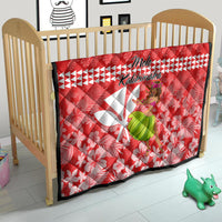 Hawaii Mele Kalikimaka Quilt Santa Claus and Hula Dancing Merry Christmas - Wonder Print Shop