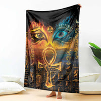 Eye of Ra and Eye of Horus Blanket Power and Magic Ancient Egyptian Mythology