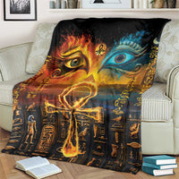 Eye of Ra and Eye of Horus Blanket Power and Magic Ancient Egyptian Mythology