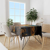 Eye of Ra and Eye of Horus Tablecloth Power and Magic Ancient Egyptian Mythology - Wonder Print Shop