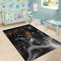 Mythical Anubis Area Rug The Egyptian God of Death LT9 - Wonder Print Shop