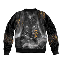 Mythical Anubis Bomber Jacket The Egyptian God of Death LT9 - Wonder Print Shop