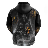 Mythical Anubis Hoodie The Egyptian God of Death - Wonder Print Shop