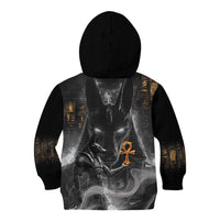 Mythical Anubis Kid Hoodie The Egyptian God of Death - Wonder Print Shop