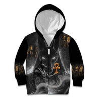 Mythical Anubis Kid Hoodie The Egyptian God of Death - Wonder Print Shop