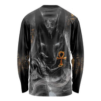 Mythical Anubis Long Sleeve Shirt The Egyptian God of Death - Wonder Print Shop