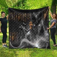 Mythical Anubis Quilt The Egyptian God of Death - Wonder Print Shop