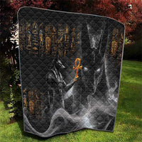 Mythical Anubis Quilt The Egyptian God of Death - Wonder Print Shop