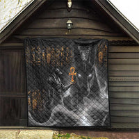 Mythical Anubis Quilt The Egyptian God of Death - Wonder Print Shop
