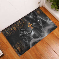 Mythical Anubis Rubber Doormat The Egyptian God of Death - Wonder Print Shop