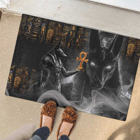 Mythical Anubis Rubber Doormat The Egyptian God of Death - Wonder Print Shop