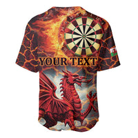 Wales Darts Wales Forever Personalized Baseball Jersey Cymru Am Byth Dragons