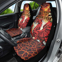 Wales Darts Wales Forever Personalized Car Seat Cover Cymru Am Byth Dragons