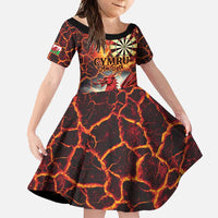 Wales Darts Wales Forever Personalized Family Matching Long Sleeve Bodycon Dress and Hawaiian Shirt Cymru Am Byth Dragons