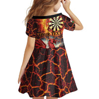 Wales Darts Wales Forever Personalized Family Matching Long Sleeve Bodycon Dress and Hawaiian Shirt Cymru Am Byth Dragons