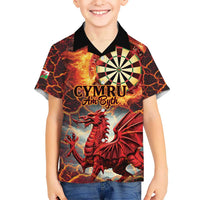 Wales Darts Wales Forever Personalized Hawaiian Shirt Cymru Am Byth Dragons