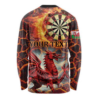 Wales Darts Wales Forever Personalized Long Sleeve Shirt Cymru Am Byth Dragons