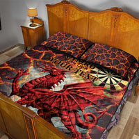 Wales Darts Wales Forever Personalized Quilt Bed Set Cymru Am Byth Dragons