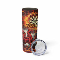 Wales Darts Wales Forever Personalized Skinny Tumbler Cymru Am Byth Dragons