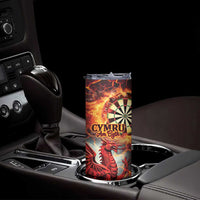 Wales Darts Wales Forever Personalized Skinny Tumbler Cymru Am Byth Dragons