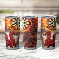 Wales Darts Wales Forever Personalized Tumbler Cup Cymru Am Byth Dragons