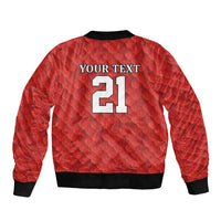Wales Rugby Custom Bomber Jacket Y Ddraig Goch Ddyry Cychwyn