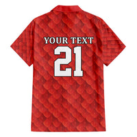 Wales Rugby Custom Hawaiian Shirt Y Ddraig Goch Ddyry Cychwyn